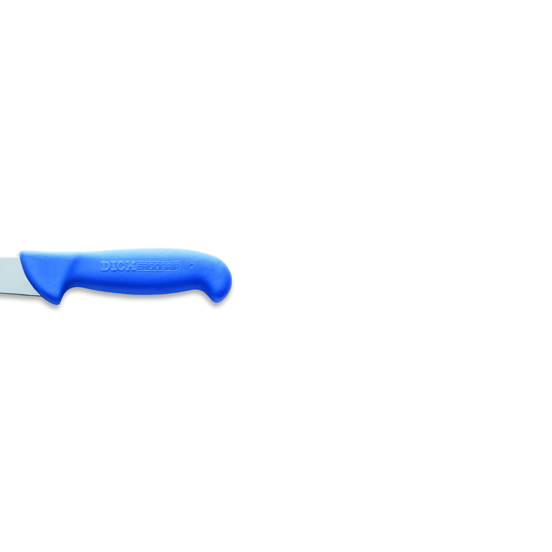 Load image into Gallery viewer, Cutit pentru macelari, lama curbata 18 cm, maner albastru, F. DICK ERGOGRIP 8.2425.18
