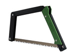 Fierastrau de bushcraft pliabil, 38 cm lungime, AGAWA BOREAL15 ( verde / portocaliu )