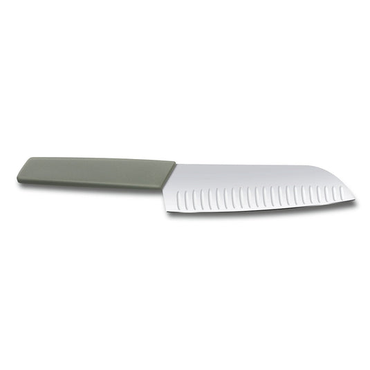 Cutit Santoku, lama cu alveole, 17 cm lungime, VICTORINOX SWISSMODERN ( 6.9056 )