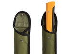 Fierastrau de bushcraft pliabil, 61 cm lungime, AGAWA BOREAL24 ( verde / portocaliu )