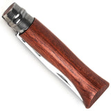 Cutit briceag Opinel No. 6 Inox cu maner din lemn Bubinga ( 226066 )