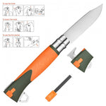 Cutit briceag Opinel No. 12 Inox Outdoor diferite culori
