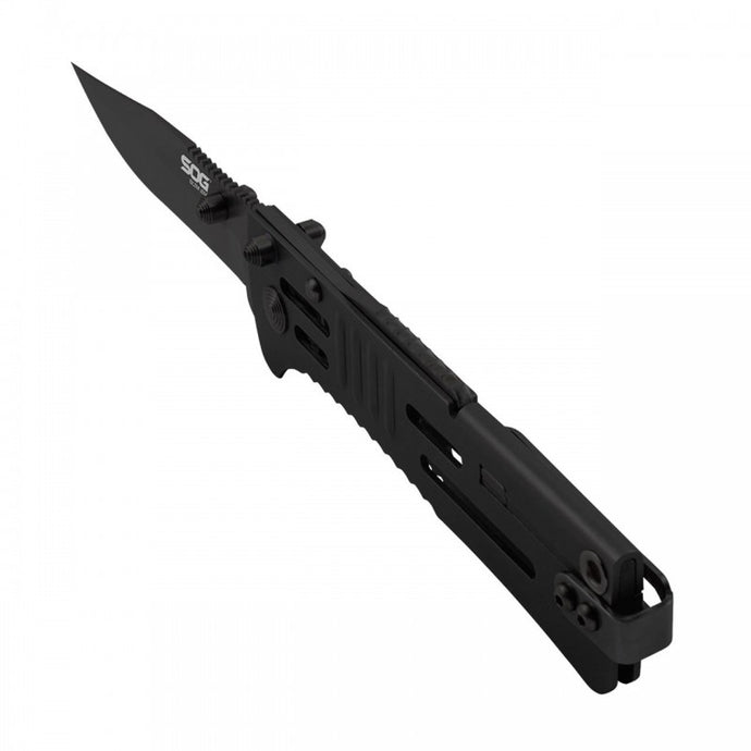 Briceag SOG SLIM JIM CLIP POINT Negru / Satin ( SJ32-CP / SJ31-CP )