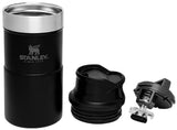 Cana termoizolanta STANLEY TRIGGER-ACTION TRAVEL MUG 0.25L negru / verde / burgundy