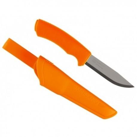 Load image into Gallery viewer, Set fierastrau FISKARS, cutit si topor MORAKNIV ORANGE ( CBS13 )
