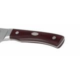 Cutit de tip Santoku, lama 155 mm, otel Lam. CoS, maner micarta, FALLKNIVEN CMT - DELTA