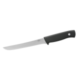Cutit de transat vanat, lama rigida, 15 cm lungime, otel VG10, maner Thermorun, teaca Zytel, FALLKNIVEN F4z
