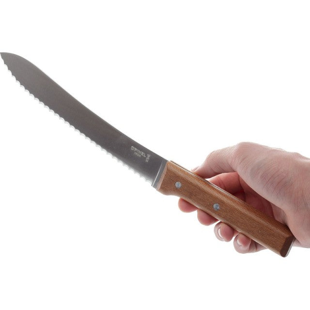 Load image into Gallery viewer, Cutit pentru panificatie, lama curbata, serata, 20.5 cm OPINEL ( 001816 )
