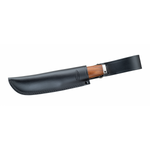 Cutit de vanatoare, lama otel Lam. CoS, maner lemn Ironwood, teaca piele, FALLKNIVEN EMBLA SK2L