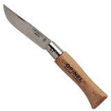 Set cutit briceag Opinel No. 4 Inox si teaca de piele Opinel ( 001419 )