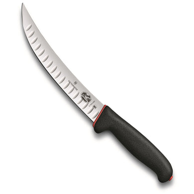 Cutit pentru transat, lama curbata, cu alveole, 20/25 cm, VICTORINOX (5.7223)